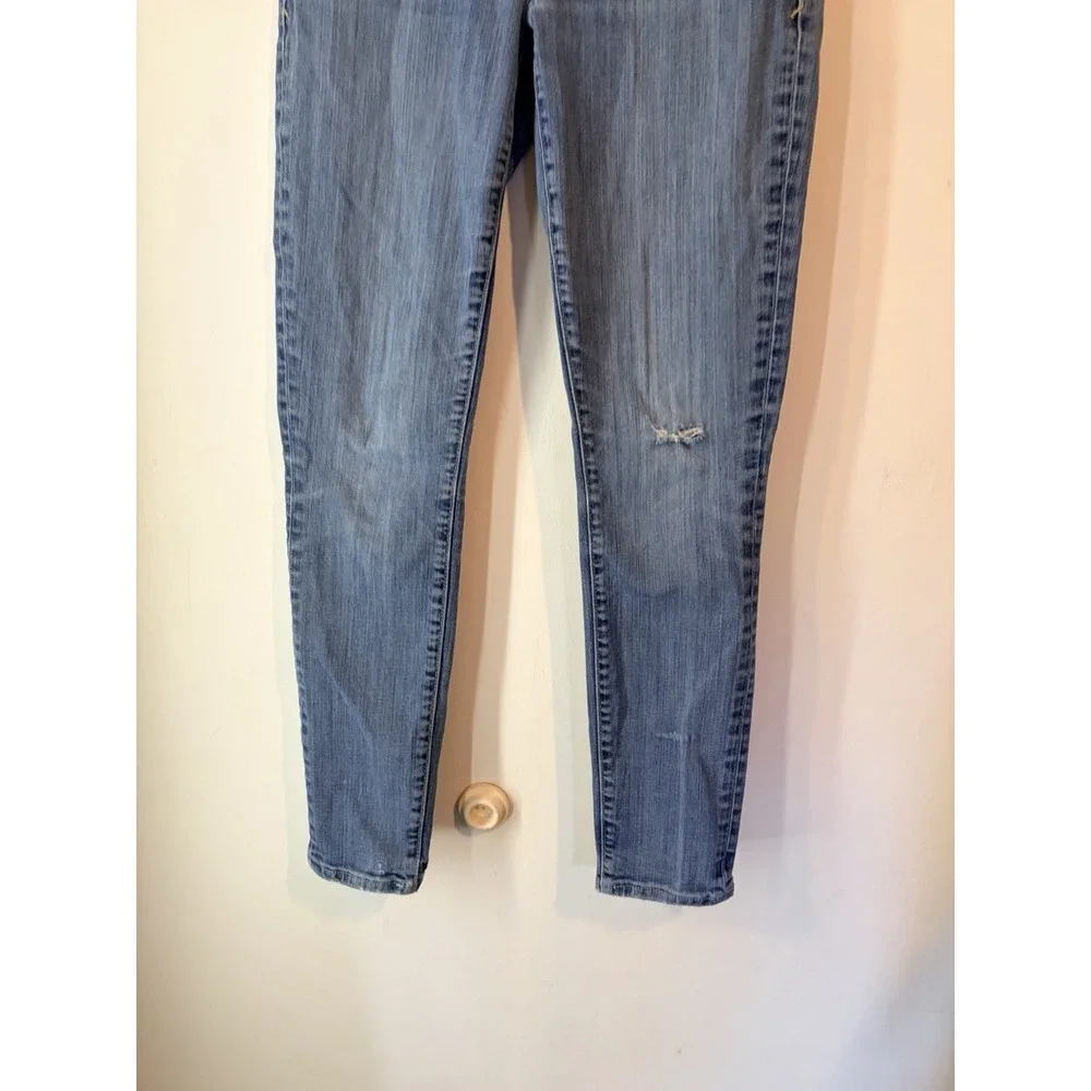 Anthropologie Pilcro And The Letter Press Jeans Size26 Skinny Distressed Lowrise